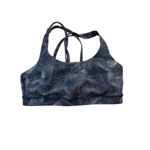Lululemon printed sports bra size 10